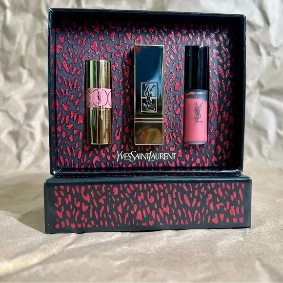 YSL Yves Saint Laurent Mini Lip Set NIB